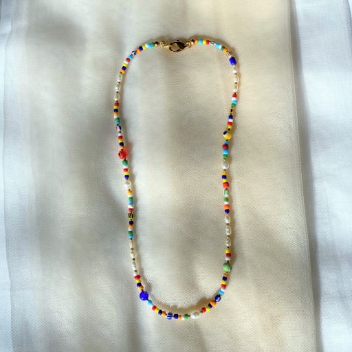 Summer Seed Bead Necklace