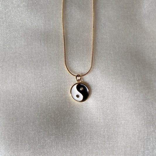 Peace Sign Charm Necklace