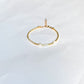 Gold Pearl Moonstone Bracelet