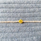 Smiley Face Bracelet with Pearls